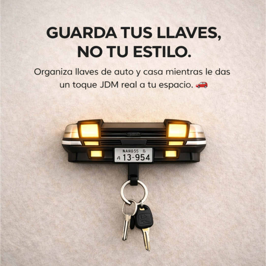 Soporte mural JDM con luz LED