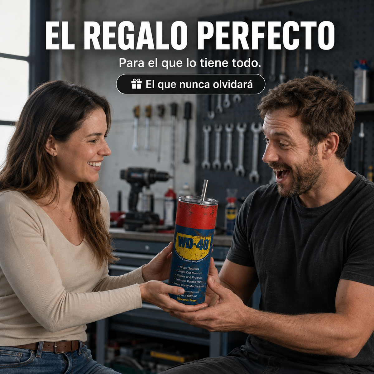 Wrencho™ – Vaso Térmico Edición WD-40